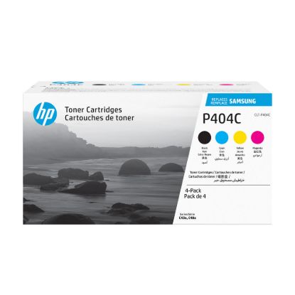 Obrázek HP - Samsung CLT- P404C 4- pk CYMK Toner Crt (1, 500 / 1, 000 pages)