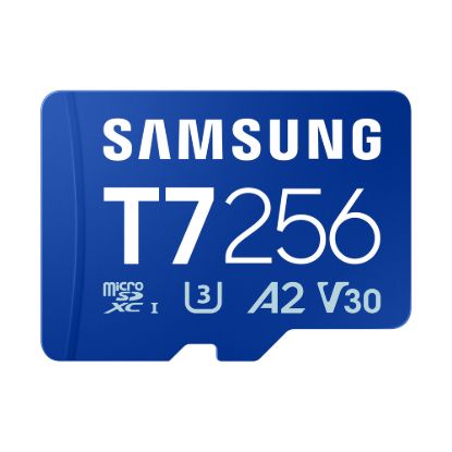 Obrázek Samsung micro SD karta T7 - 256 GB + USB adaptér