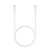 Obrázek Samsung datový kabel EP- DA905BWE, USB- C, 3A, délka 1 m, bílá, (bulk)
