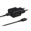 Obrázek Samsung síťová nabíječka EP- T2510XBE + kabel USB- C, 25 W, černá