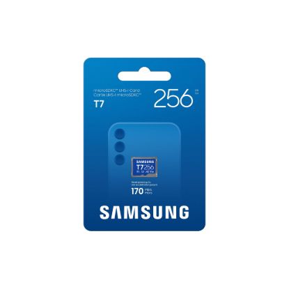 Obrázek Samsung micro SD karta T7 - 256 GB + USB adaptér
