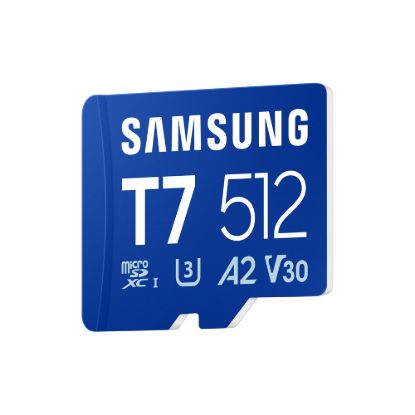 Obrázek Samsung micro SD karta T7 - 512 GB + USB adaptér