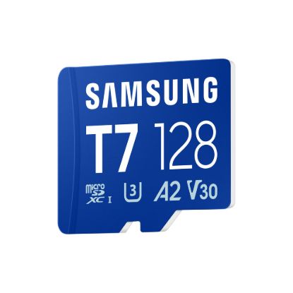 Obrázek Samsung micro SD karta T7 - 128 GB + USB adaptér