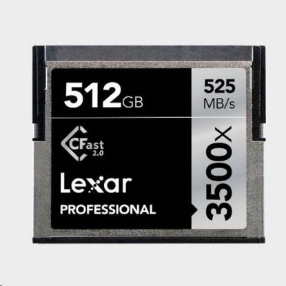Obrázek Lexar Pro 3500X Cfast (VPG- 130) R525/ W445 512 GB