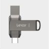 Obrázek Lexar JumpDrive Dual Drive D400 Type- C/ Type- C & Type- A, up to 130MB/ s read (USB 3.1) 64 GB