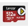 Obrázek Lexar microSD Express I PLAY Pro Express 7.1, R900/ W600 C10 U3 (UHS- I) 512 GB