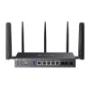 Obrázek TP- Link DR3650v- 4G OMADA ADSL/ VDSL/ 4GLTE gateway (AX3000, 2xFXS, 1xDSL, 2, 4GHz/ 5GHz, 1xGbELAN/ WAN, 4xGbE…