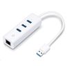 Obrázek TP- Link UE330 USB/ Ethernet adapter (3xUSB3.0, 1xGbE)