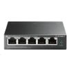 Obrázek TP- Link switch TL- SG1005LP (5xGbE, 4xPoE+, 40 W, fanless)