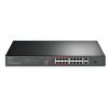 Obrázek TP- Link CCTV switch TL- SL1218P (16 x 100Mb/ s, 1xGbE uplink, 1xGbE/ 1xSFP combo uplink, 16xPoE+, 150 W)