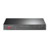 Obrázek TP- Link CCTV switch TL- SG1210MP (8xGbE, 1xGbE uplink, 1xGbE/ SFP combo uplink, 8x PoE+, 123 W, fanless)