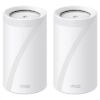 Obrázek TP- Link Deco BE85(2- pack) WiFi7 Mesh(BE22000, 2, 4GHz/ 5GHz/ 6GHz, 1 x 10GbELAN/ WAN, 1xSFP+/ 10GbELANcombo, 2 x…