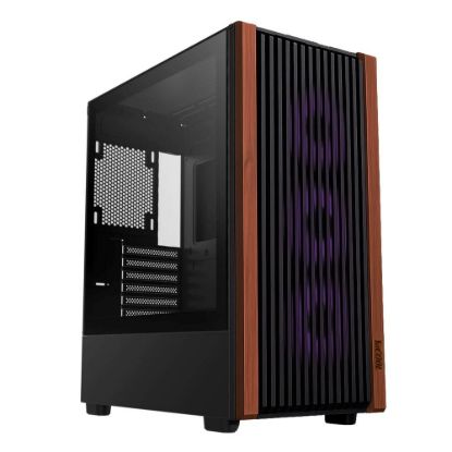 Obrázek 1stCOOL skříň G6 Noble, Mid Tower, ATX, AU, Průhledná Bočnice, Černá
