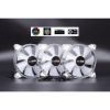 Obrázek 1stCOOL KIT AURA EVO CRYSTAL ARGB 3x Crystal White ventilátor + ARGB Nano řadič