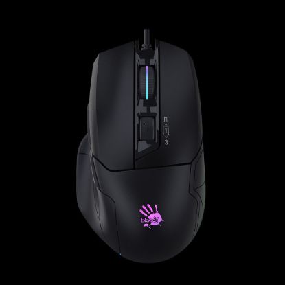 Obrázek A4tech Bloody Myš W70 Max Activated, podsvícená herní myš, 12000 DP I, USB, Černá