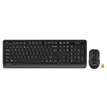 Obrázek A4tech Set klávesnice+myš FG1012, Bezdrátový, US, černá