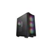 Obrázek DEEPCOOL Case CC560 MESH V2, ATX, ARGB, Průhledná bočnice, 4 x 120mm Fan, černá