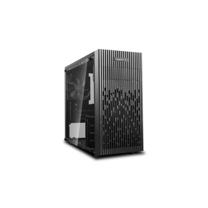Obrázek DEEPCOOL Case MATREXX 30, mATX, Průhledná bočnice, 1 x 120mm Fan, černá