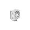 Obrázek DEEPCOOL CPU Chladič AK400 WH, 1 x 120mm, LGA1851, AM5, bílá