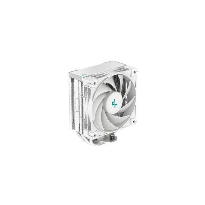 Obrázek DEEPCOOL CPU Chladič AK400 WH, 1 x 120mm, LGA1851, AM5, bílá