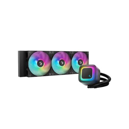 Obrázek DEEPCOOL Vodní chladič LE360 V2, ARGB, 3x 120mm, AM5, LGA1851, černá