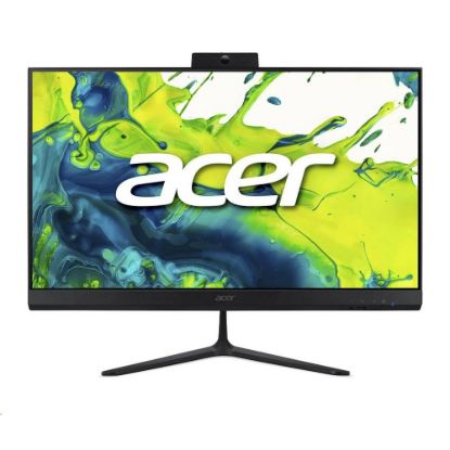 Obrázek ACER PC AiO Aspire C24- 2G_LubC5120U_65 W, Core5 120U, 23.8" FHD, 8 GB, 512 GB SSD, UHD, W11 Pro, Black