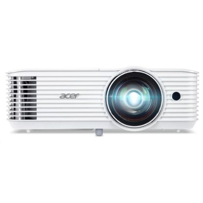 Obrázek ACER Projektor S1287n, ShortThrow, 1024 x 768, 4000ANSI, VGA, HDMI, RJ45, REPRO, 5000h, LAN, White