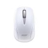 Obrázek ACER Wireless Mouse G69 White - RF2.4G, 1600 dpi, 95 x 58x35 mm, 10m dosah, 2x AAA, Win/ Chrome/ Mac, Retail Pack