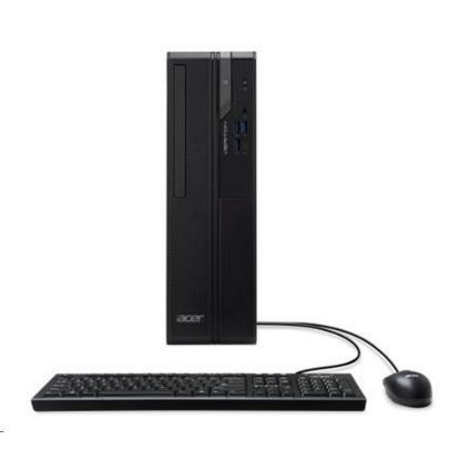Obrázek ACER PC Veriton VX2720G, i3- 14100, 8 GB DDR4, 256 GB M.2 SSD, Wifi, DVD±RW, USB KB+mouse, W11P, 180 W, Black