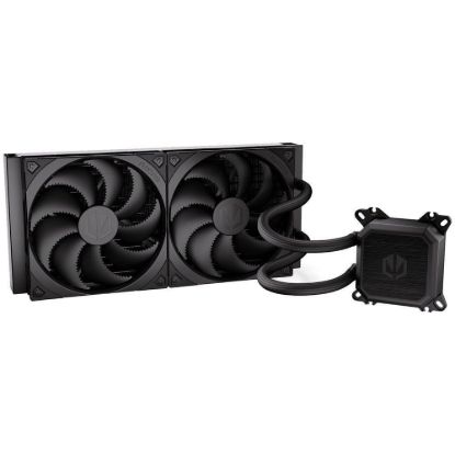 Obrázek ENDORFY Vodní chladič Navis F280, 2 x 140mm, LGA1851, AM5, černá