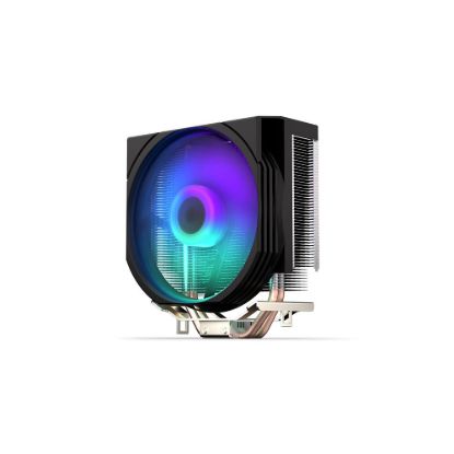 Obrázek ENDORFY Chladič CPU Spartan 5 ARGB, 1 x 120mm, LGA1851, AM5, černá