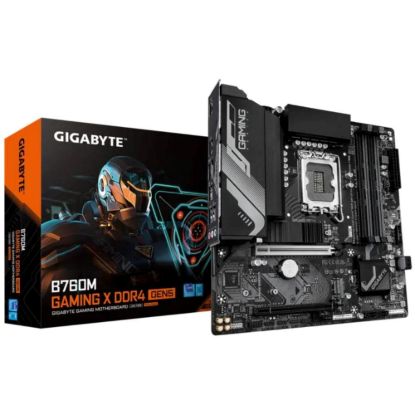 Obrázek GIGABYTE MB Sc LGA1700 B760M G X DDR4 GEN5, Intel B760, 1x HDMI, 1xDP, 4xDDR4, mATX