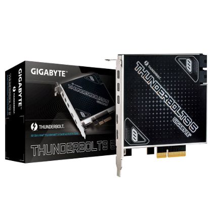 Obrázek GIGABYTE rozšiřující karta Thunderbolts 5, PCIe 4.0 x 4, 3xMini- DP
