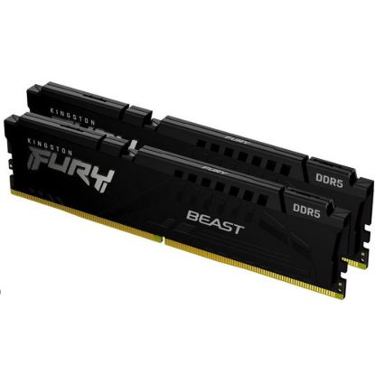 Obrázek KINGSTON DIMM DDR5 16 GB (Kit of 2) 5600MT/ s CL40 FURY Beast Černá