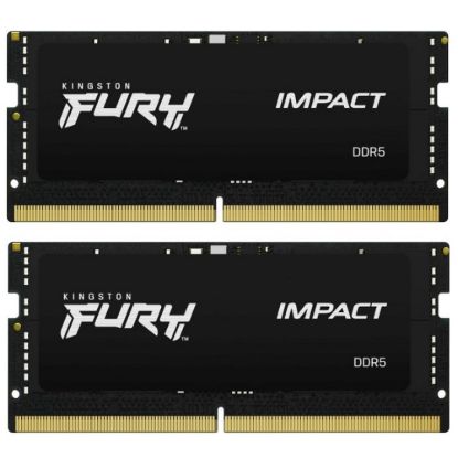 Obrázek KINGSTON SODIMM DDR5 32 GB (Kit of 2) 5600MT/ s CL40 FURY Impact PnP