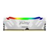Obrázek KINGSTON DIMM DDR5 16 GB 6400MT/ s CL32 FURY Renegade Bílá RGB XMP
