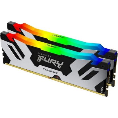 Obrázek KINGSTON DIMM DDR5 96 GB (Kit of 2) 6400MT/ s CL32 FURY Renegade RGB XMP