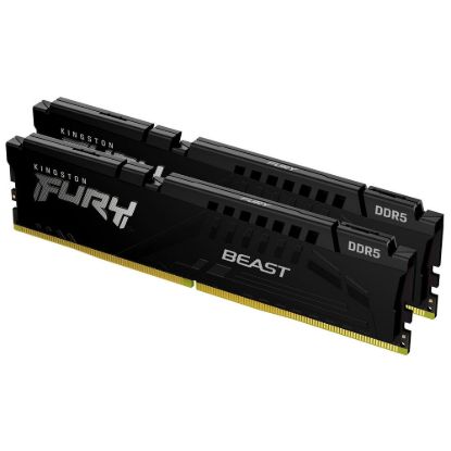 Obrázek KINGSTON DIMM DDR5 32 GB (Kit of 2) 6000MT/ s CL30 ECC FURY Beast EXPO Černá