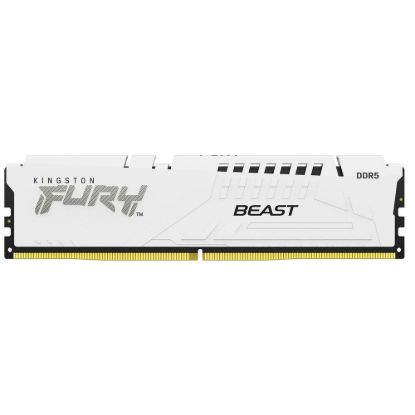 Obrázek KINGSTON DIMM DDR5 32 GB 6000MT/ s CL30 ECC FURY Beast EXPO Bílá