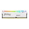 Obrázek KINGSTON DIMM DDR5 32 GB 6000MT/ s CL30 Non- ECC FURY Beast RGB EXPO, Bílá
