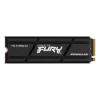 Obrázek Kingston FURY RENEGADE SSD 4 TB, M.2 2280, PCIe Gen4 x 4, R: 7300MB/ s; W: 7000MB/ s, Heatsink
