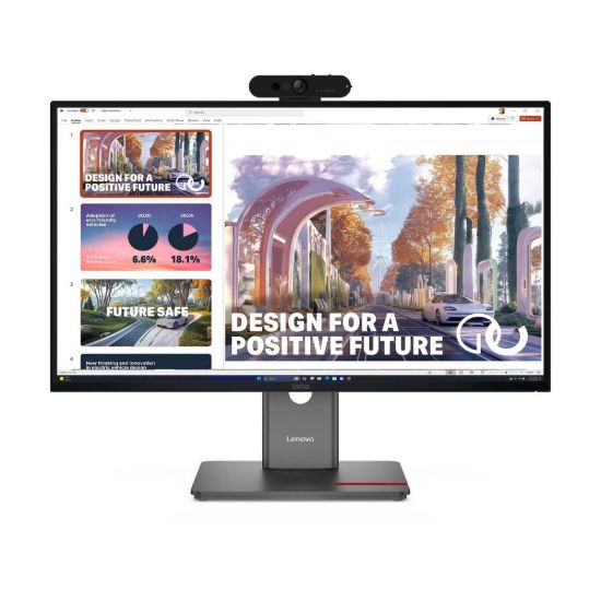 Obrázek LENOVO LCD P27QD- 40+MC60 - 27", ECO- IPS, 16: 9, 2560 x 1440, 120 Hz, 350cd/ m2, 1500: 1, 4 ms, HDMI, DP, DP out, DC…