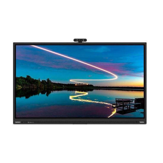 Obrázek LENOVO LCD T86 - 86”, VA, matný, 16: 9, 3840 x 2160, Touch, 60 Hz, 8 ms, 400cd/ m2, 1200: 1, HDMI, DP, USB- C, ThB…