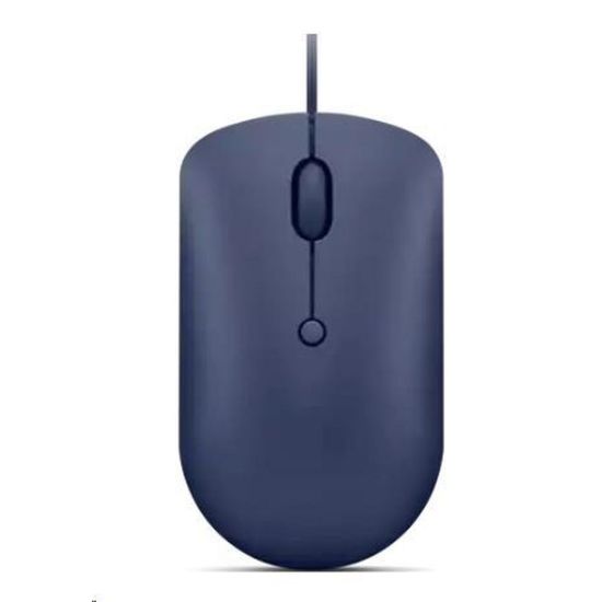 Obrázek LENOVO 540 USB- C Wired Compact Mouse (Abyss Blue) - myš