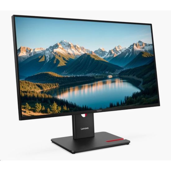 Obrázek LENOVO LCD ThinkVision T27Q- 40- 27", IPS, mat, 16: 9, 2560 x 1440, 178/ 178, 4/ 6 ms, 350cd/ m2, 1500: 1, CAM, DP…