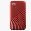 Obrázek SanDisk WD My Passport SSD externí 1 TB , USB- C 3.2 , 1050/ 1000MB/ s R/ W PC & Mac , Red