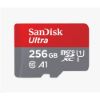 Obrázek SanDisk MicroSDXC karta 256 GB Ultra (100MB/ s, Class 10, Android) + adaptér