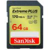 Obrázek SanDisk SDXC karta 64 GB Extreme PLUS (200 MB/ s Class 10, UHS- I U3 V30)