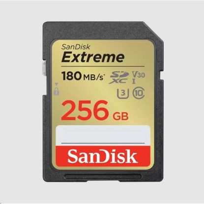 Obrázek SanDisk SDXC karta 512 GB Extreme (190 MB/ s Class 10, UHS- I U3 V30)