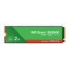 Obrázek WD GREEN SSD 2 TB SN3000 Powered by SanDisk, PCIe Gen4 x 4, M.2 2280, (R: 5000/ W: 4200 MB/ s)